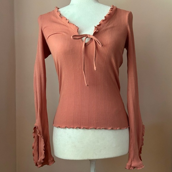 Free People Intimately Fitted Long Sleeve Top - Picture 2 of 6